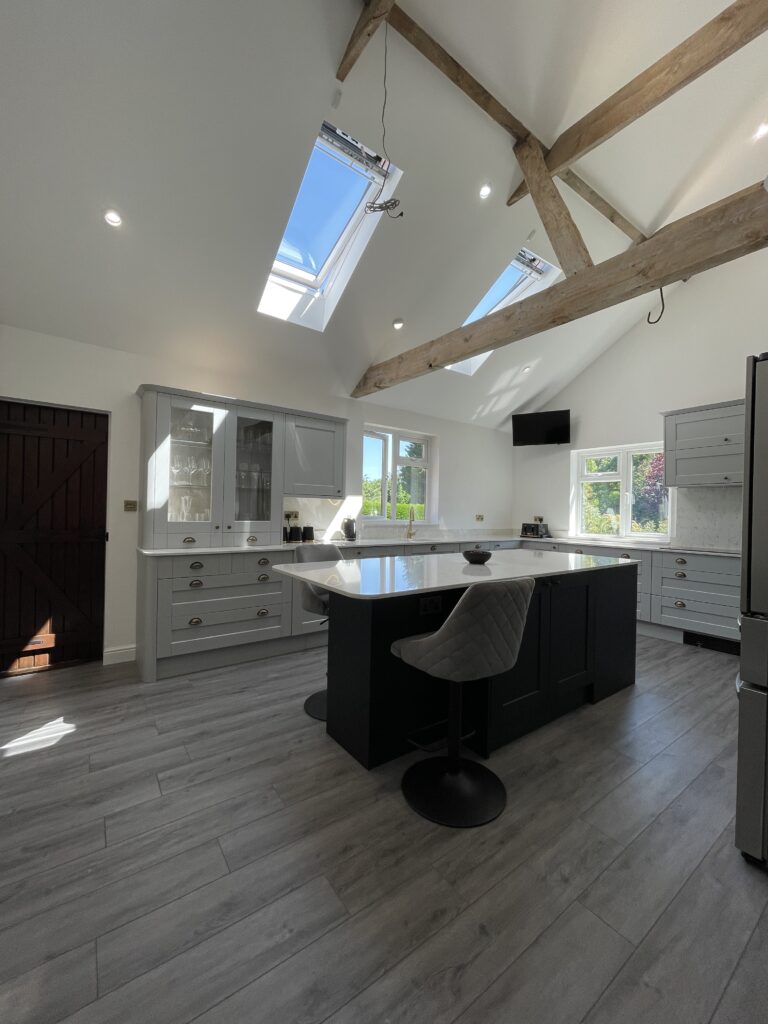 Kitchen extension, suffolk builder